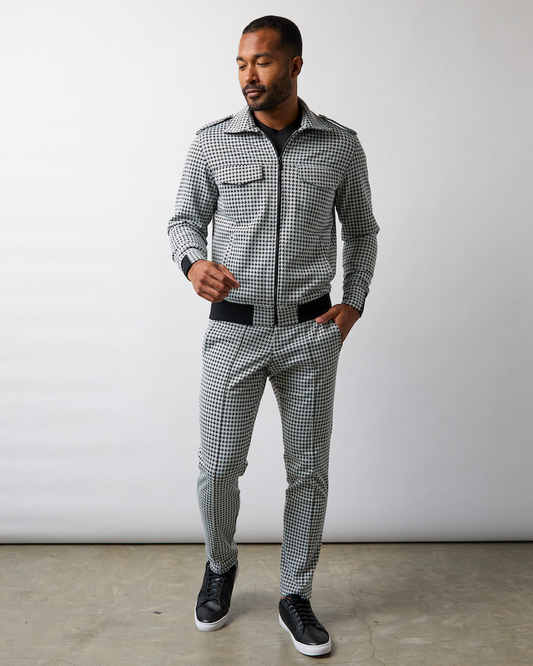 The Presley Jacket - Houndstooth